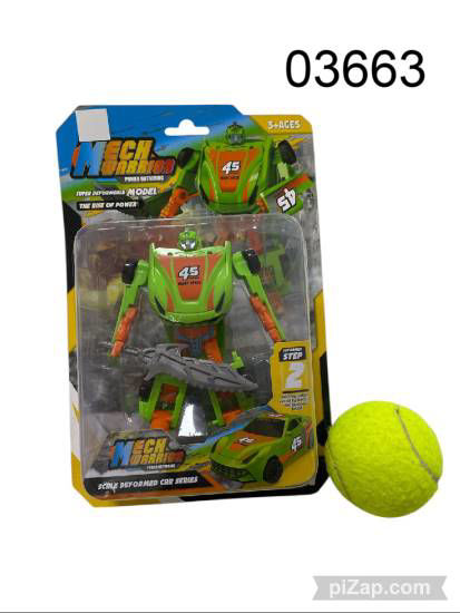 Imagen de TRANSFORMER M. WARRIOR EN BLISTER 7.25